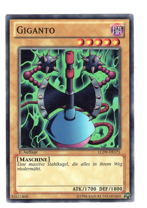 Giganto - 1. Auflage - LCJW-DE175