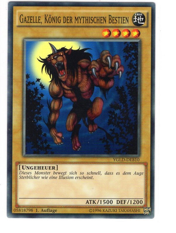 Gazelle, König der Mythischen Bestien - 1. Auflage - YGLD-DEB10
