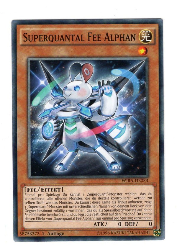 Superquantal Fee Alphan - 1. Auflage - WIRA-DE033