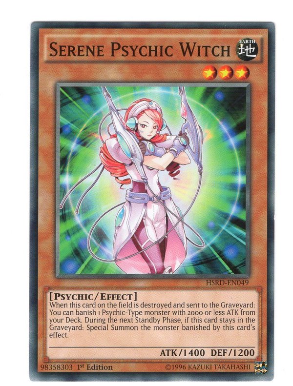 Serene Psychic Witch / Stille Psi-Hexe - 1st Edition - HSRD-EN049