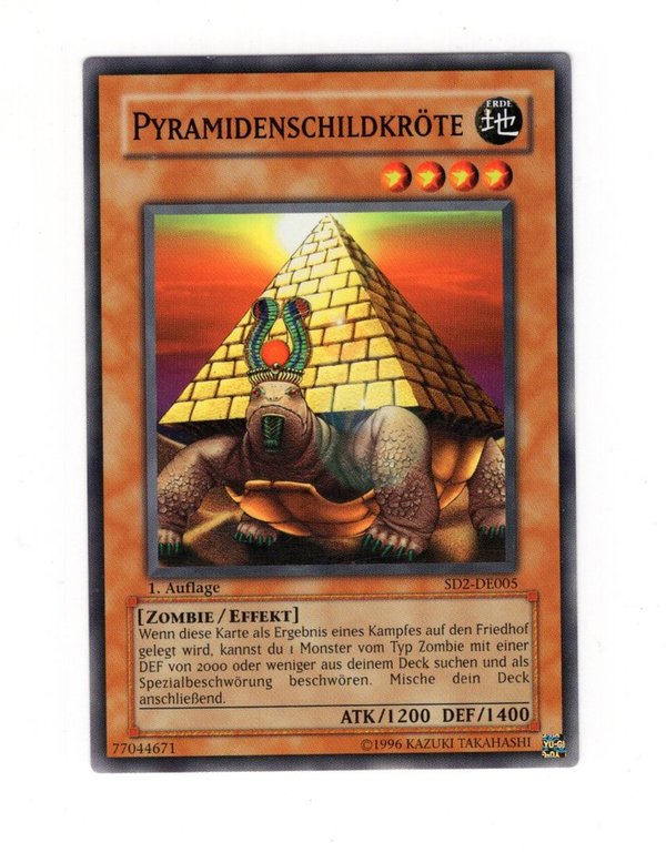 Pyramidenschildkröte - 1. Auflage - SD2-DE005