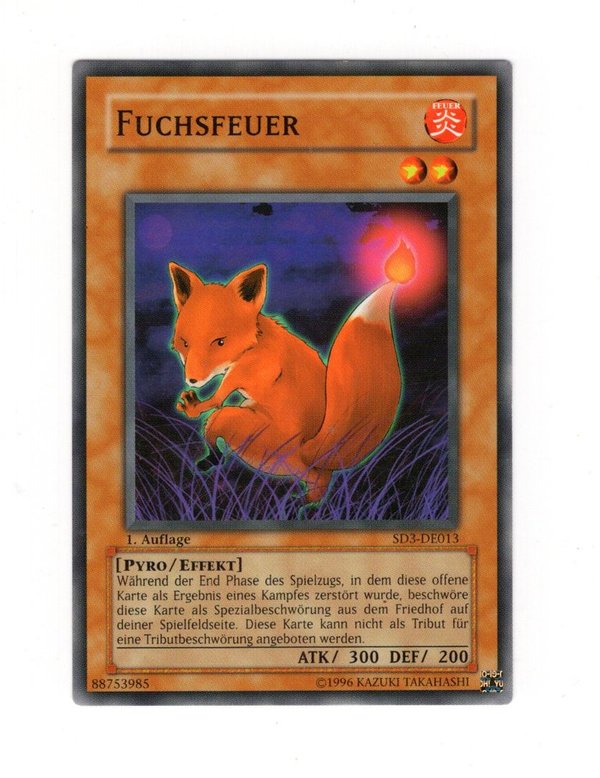 Fuchsfeuer - 1. Auflage - SD3-SE013
