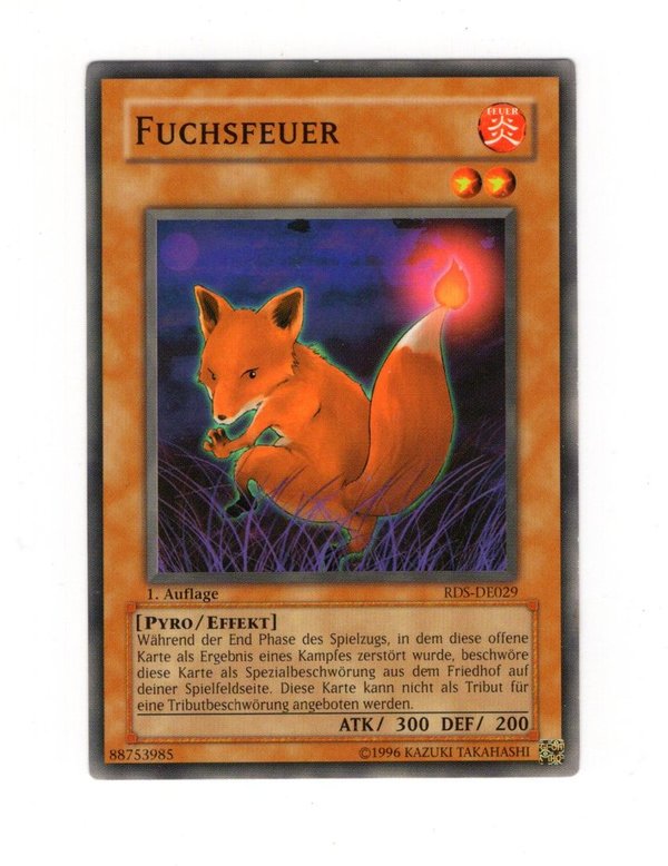 Fuchsfeuer - 1. Auflage - RDS-DE029