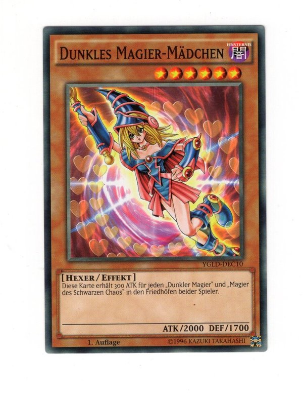 Dunkles Magier-Mädchen - 1. Auflage - YGLD-DEC10
