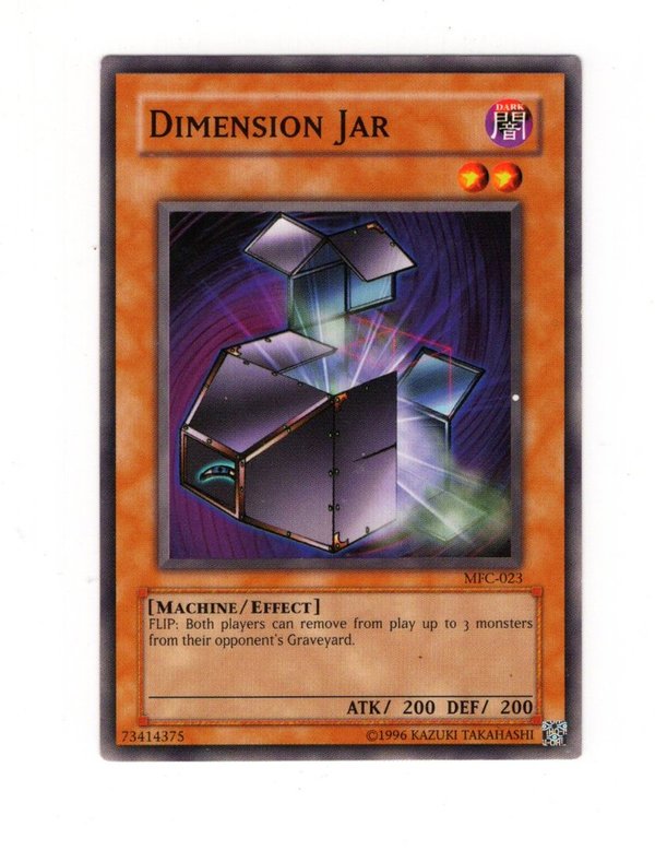 Dimension Jar / Dimensionskrug - MFC-023