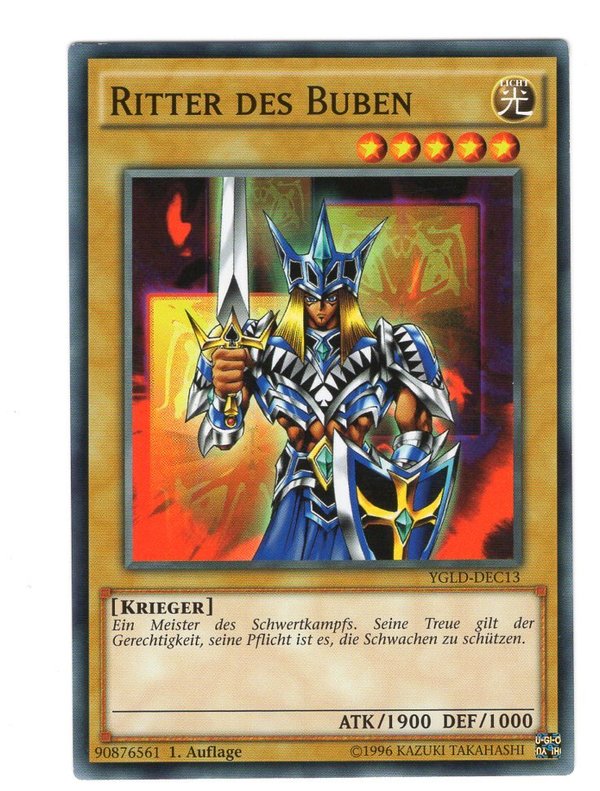 Ritter des Buben - 1. Auflage - YGLD-DEC13