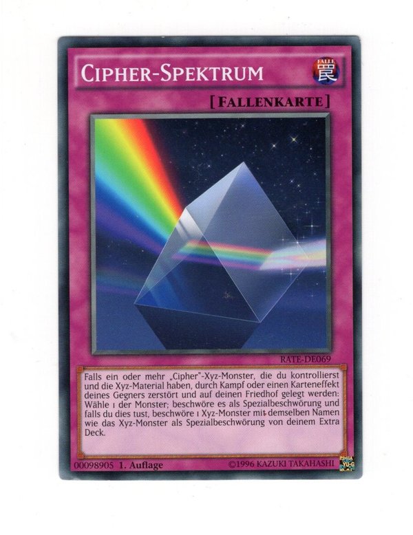 Cipher-Spektrum - 1. Auflage - RATEDE069 - Neuwertig