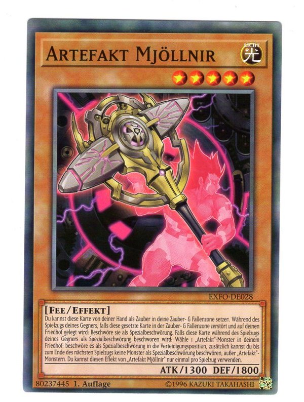 Artefakt Mjöllnir - 1. Auflage - EXFO-DE028