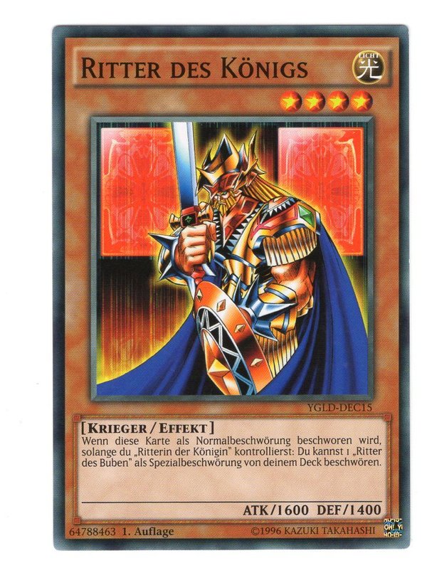 Ritter des Königs - 1. Auflage - YGLD-DEC15