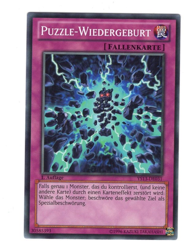 Puzzle-Wiedergeburt - 1. Auflage - YS13-DE031