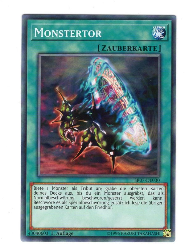 Monstertor - 1. Auflage - SR07-DE030