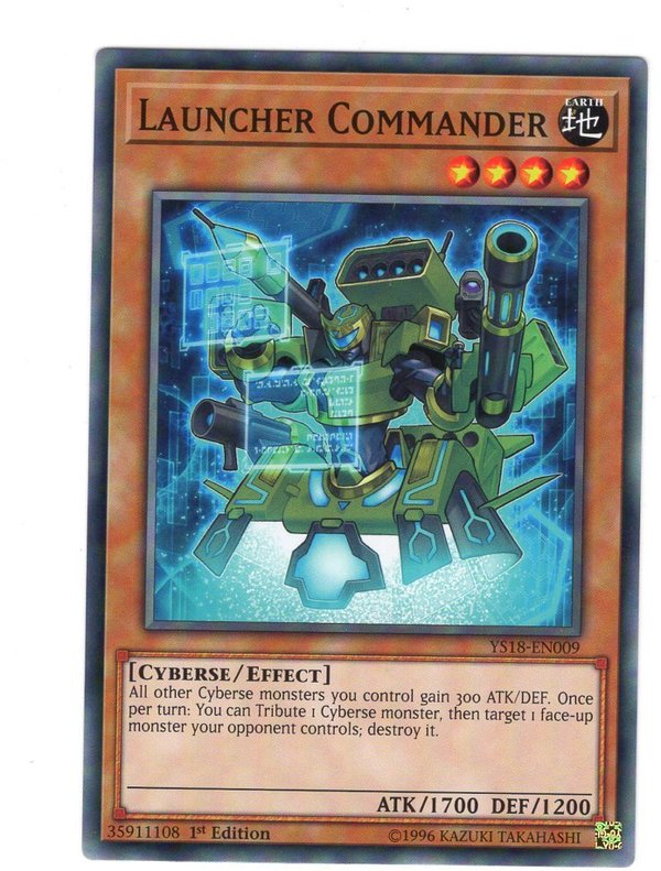 Launcher Commander / Starter-Kommandant - 1st Edition - YS18-EN009