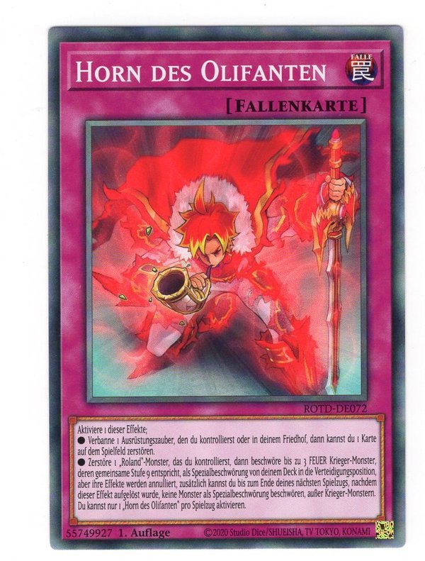 Horn des Olifanten - 1. Auflage - ROTD-DE072