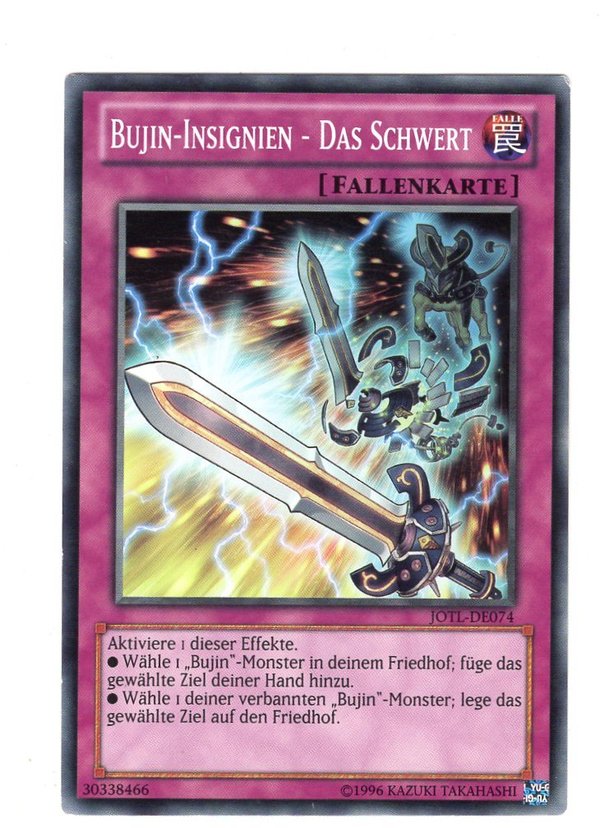 Bujin-Insignien - Das Schwert - JOTL-DE074
