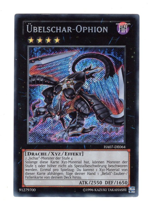 Übelschar-Ophion - Secret Rare - HA07-DE064
