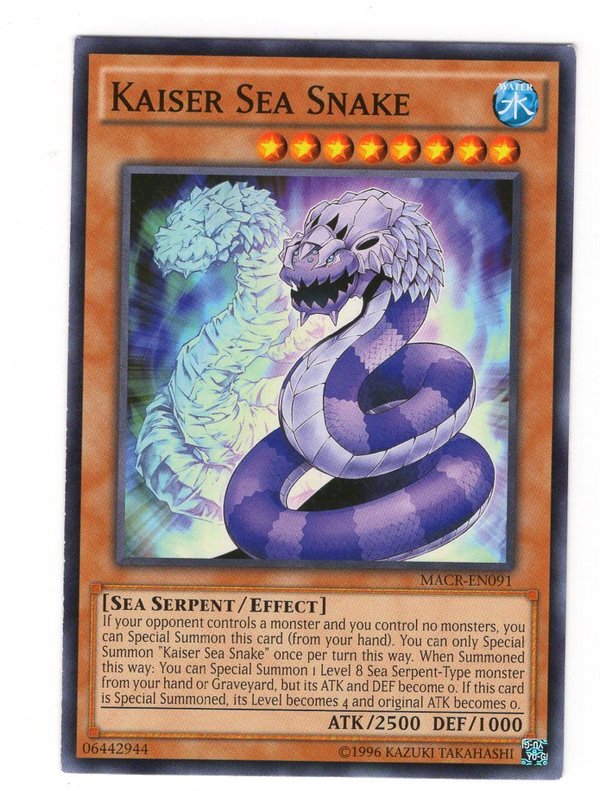 Kaiser Sea Snake / Seeschlangen-Kaiser - MACR-EN091