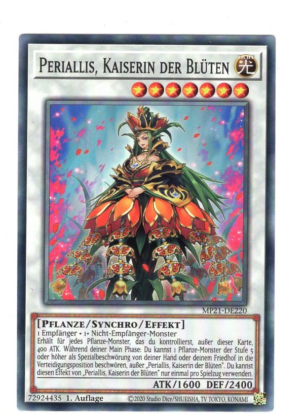 Periallis, Kaiserin der Blüten - 1. Auflage - MP21-DE220 - Neuwertig