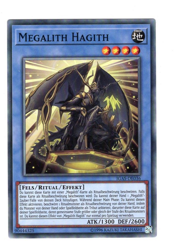 Megalith Hagith - IGAS-DE036 - Neuwertig