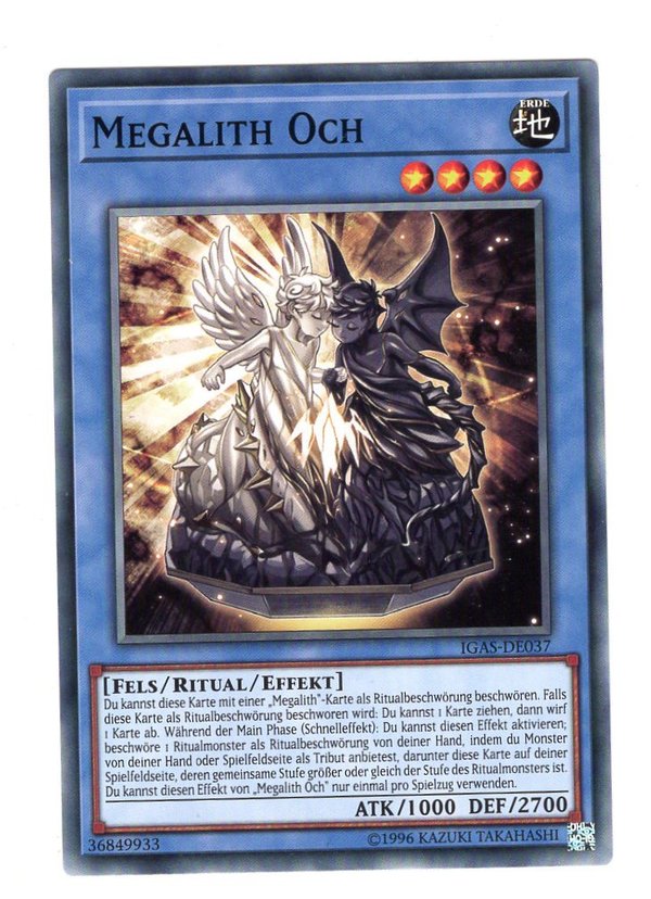 Megalith Och - IGAS-DE037 - Neuwertig