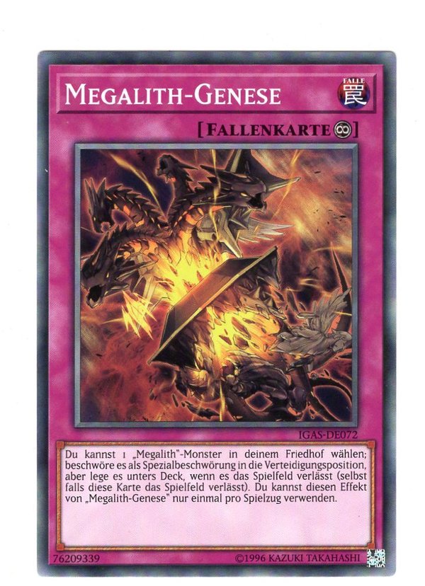 Megalith-Genese - IGAS-DE072 - Neuwertig