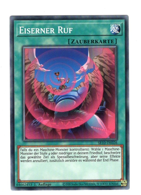 Eiserner Ruf - 1. Auflage - SR10-DE026 - Neuwertig