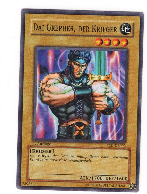 Dai Grepher, der Krieger - 1. Auflage - YSD-DE002