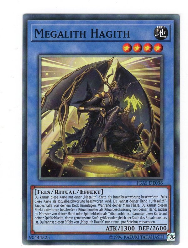 Megalith Hagith - IGAS-DE036