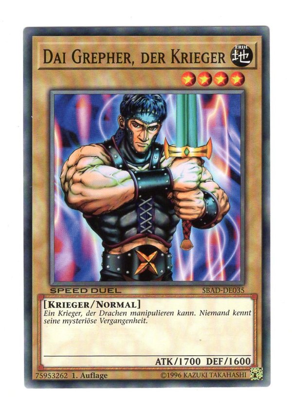 Dai Grepher, der Krieger - 1. Auflage - SBAD-DE035