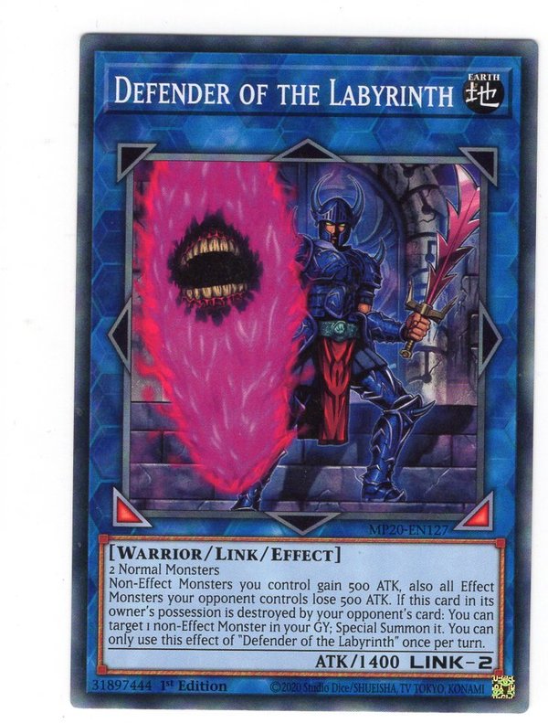 Defender of the Labyrinth / Verteidiger des Labyrinths - 1st Edition - MP20-EN127