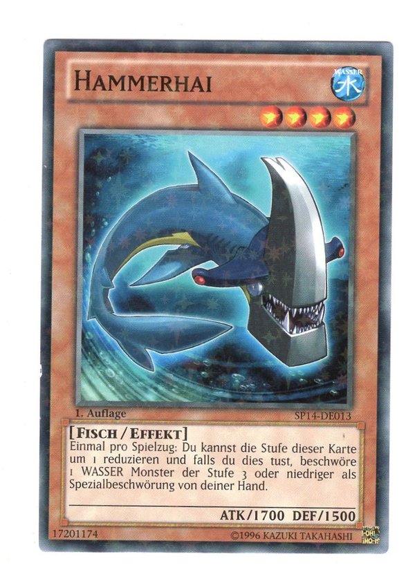 Hammerhai - 1. Auflage - Starfoil - SP14-DE013
