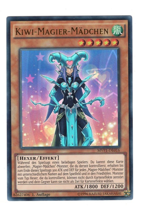 Kiwi-Magier-Mädchen - 1. Auflage - Ultra Rare - MVP1-DE016
