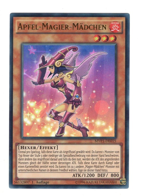 Apfel-Magier-Mädchen - 1. Auflage - Ultra Rare - MVP1-DE015