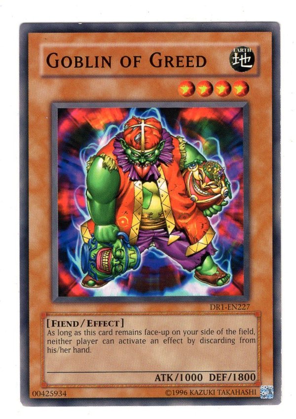 Goblin of Greed / Gieriger Goblin - DR1-EN227