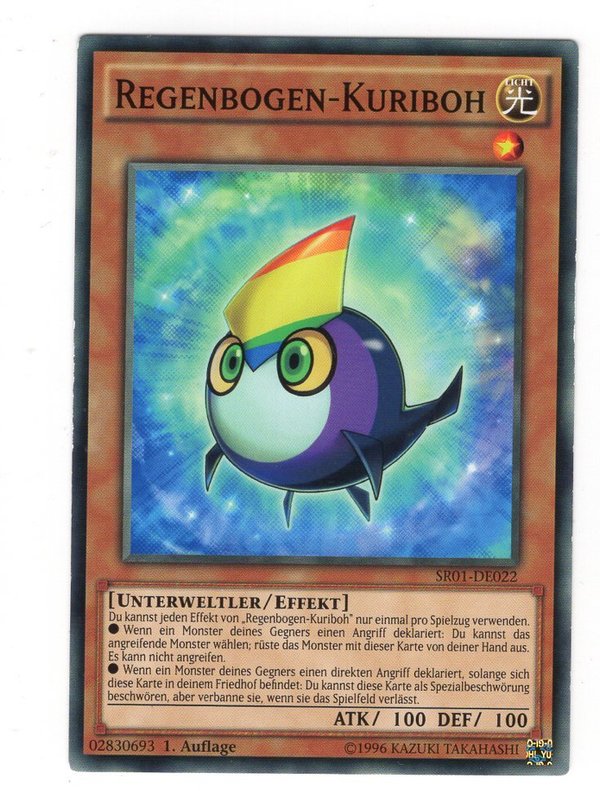 Regenbogen-Kuriboh - 1. Auflage - SR01-DE022 - (B-Ware)