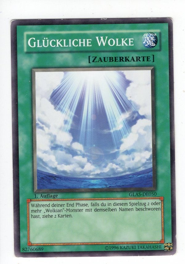 Glückliche Wolke - 1. Auflage - GLAS-DE050 - (B-Ware)