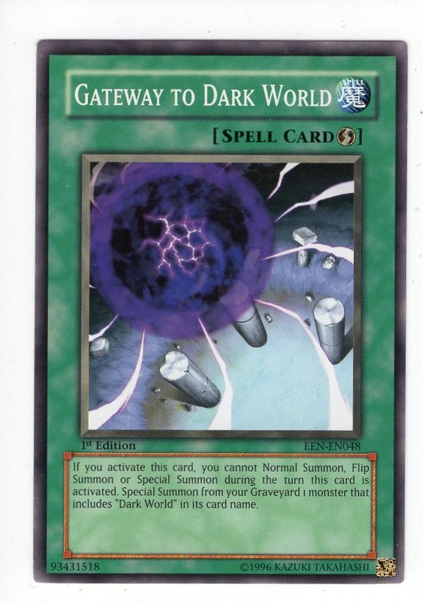 Gateway to Dark World / Zugang zur finsteren Welt - 1st Edition - EEN-EN048