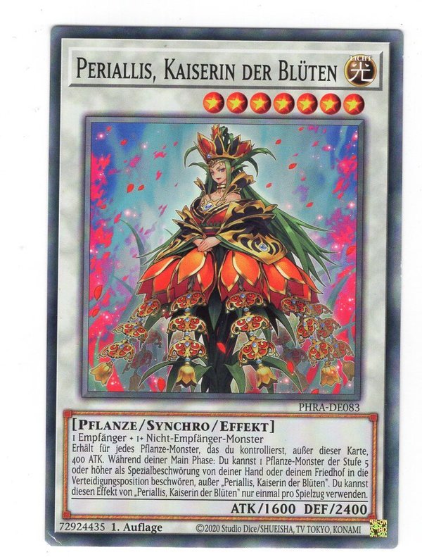 Periallis, Kaiserin der Blüten - 1. Auflage - PHRA-DE083 - (B-Ware)