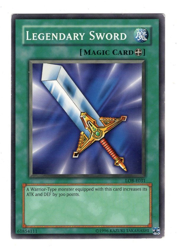 Legendary Sword / Schwert der Legende  - LOB-E031 - (B-Ware)