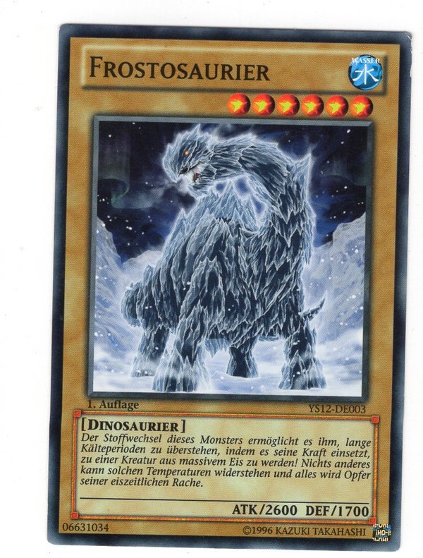 Frostosaurier - 1. Auflage - YS12-DE003 - (B-Ware)