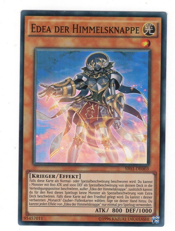 Edea, der Himmelsknappe - Super Rare - SR01-DE003