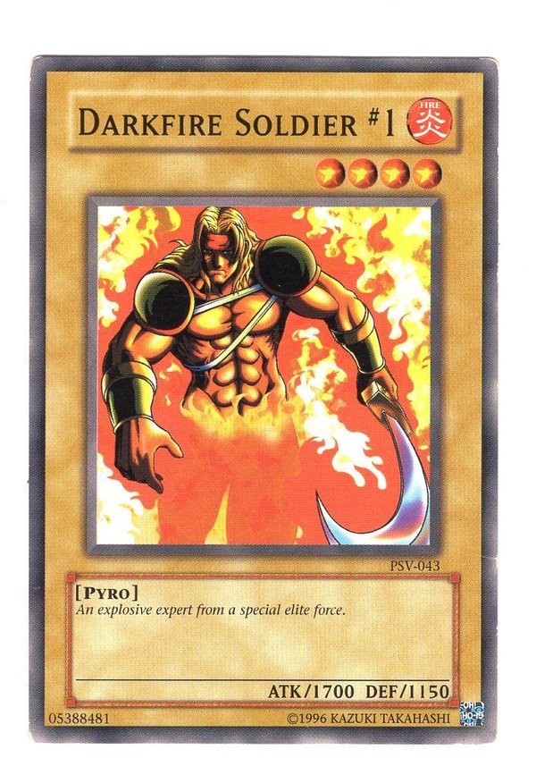 Darkfire Soldier #1 / Dunkler Feuersoldat #1 - PSV-043 - (B-Ware)