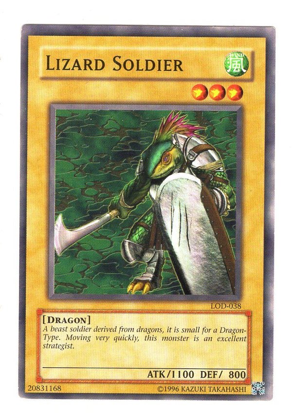 Lizard Soldier / Echsensoldat - LOD-038