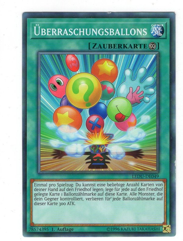 Überraschungsballons - 1. Auflage - LEDU-DE049 - (B-Ware)