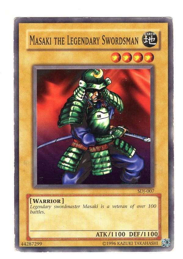Masaki the Legendary Swordsman / Masaki, legendärer Schwertkämpfer - SDJ-G007 - (B-Ware)