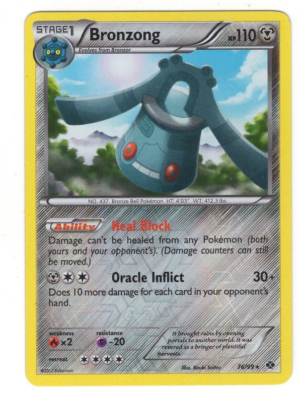 Bronzong - Reverse Holo - NXD 76/90